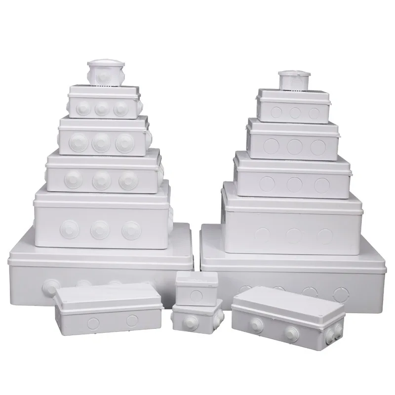 Outdoor Power Cable Junction Box - Outdoor waterproof power box ABS plastic