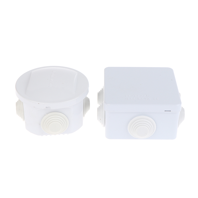 Outdoor Power Cable Junction Box - ABS Electrical Junction Box DIY Power