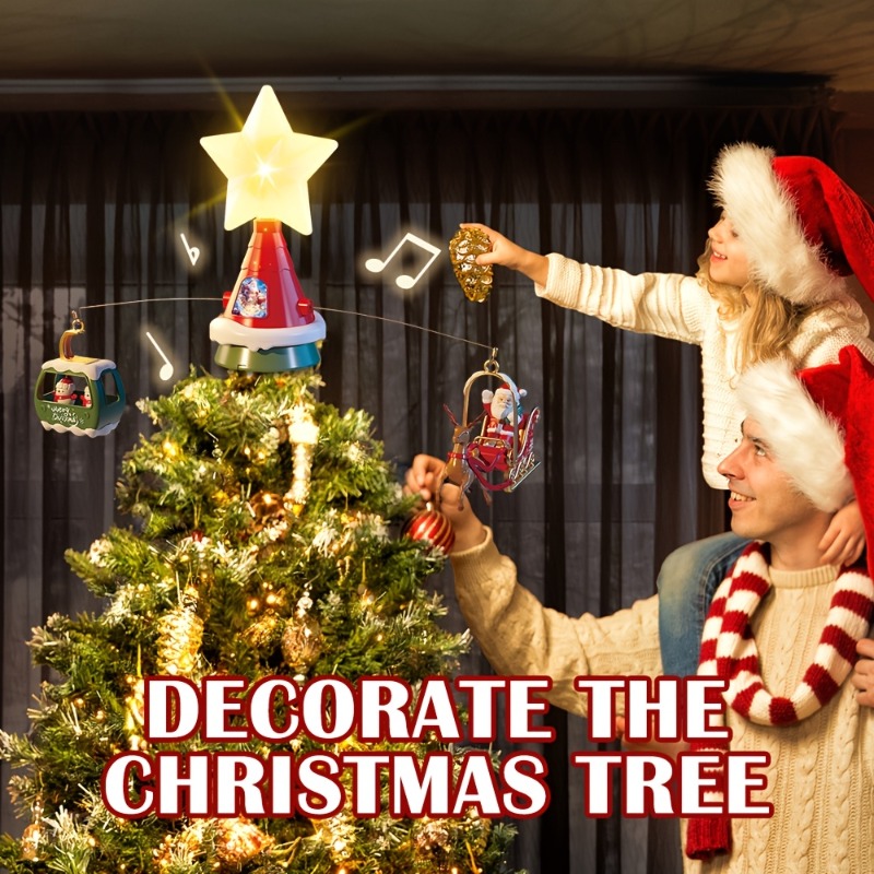 Christmas Tree Top Rotating Ca - Outdoor Power For Christmas Lights ulasan dan harga