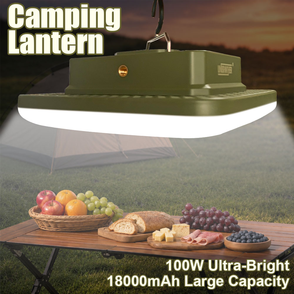 18000mAh Camping Lantern 100W  - Outdoor Power Repair ulasan dan harga