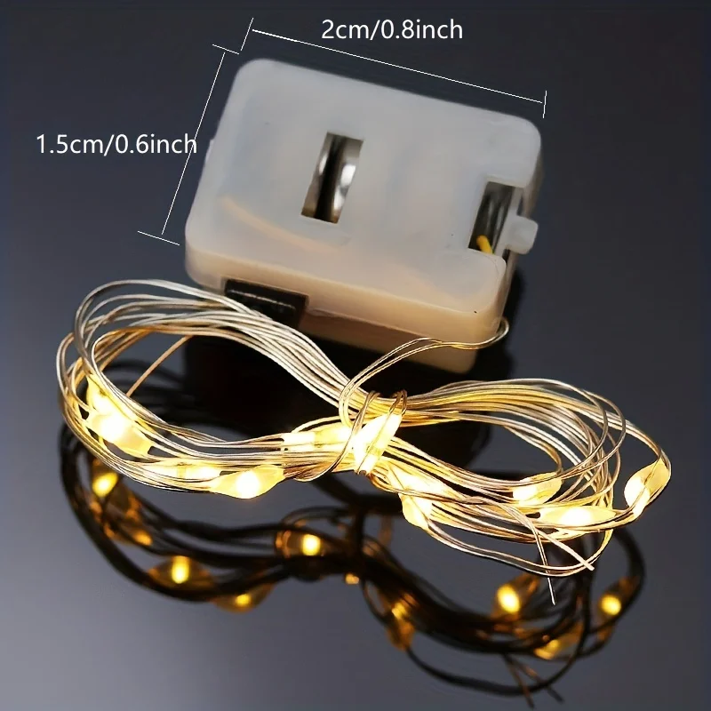 10 Pack Waterproof Mini Fairy  - Outdoor Power For Christmas Lights ulasan dan harga