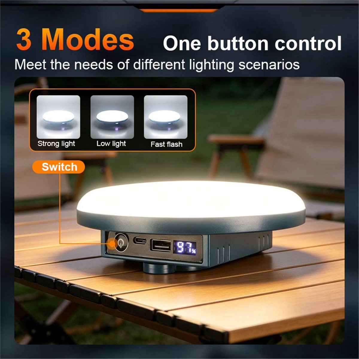 L70A Camping Light Rechargeabl - Outdoor Power Repair ulasan dan harga