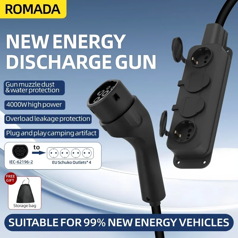 Portable 16A 4KW Electric Car  - Outdoor Power Module ulasan dan harga