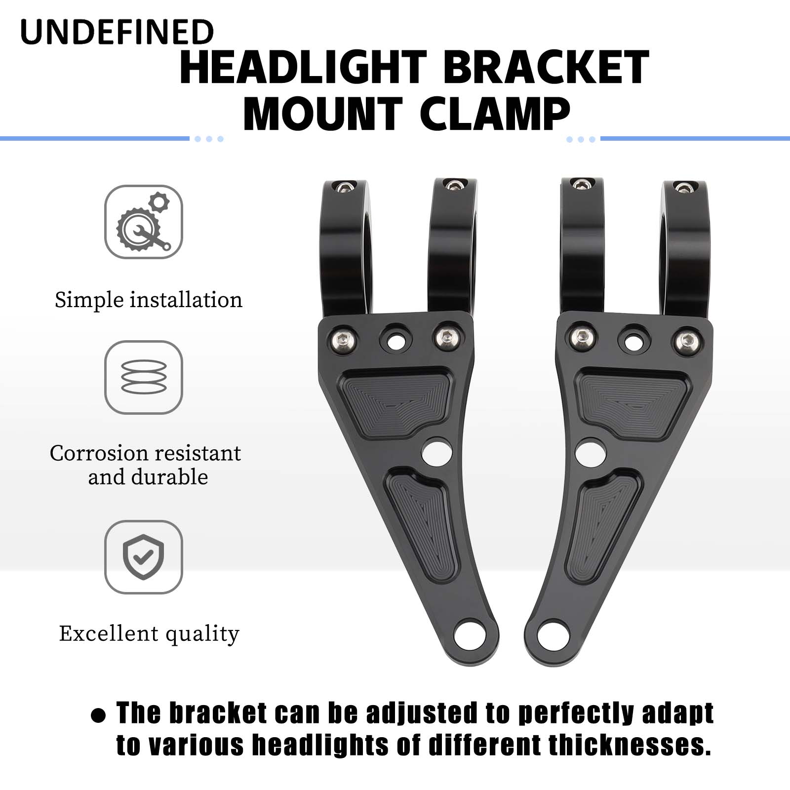 33mm-58mm Headlight Bracket Mo - Outdoor Power Products ulasan dan harga