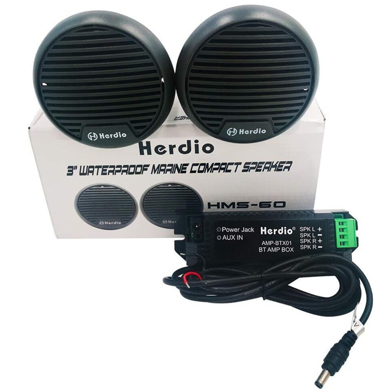 Herdio 2PCS 3'' Bluetooth Mari - Outdoor Power For Hot Tub ulasan dan harga