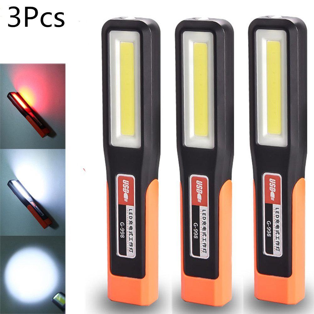 3pcs Powerful COB LED Work Lig - Outdoor Power Repair ulasan dan harga