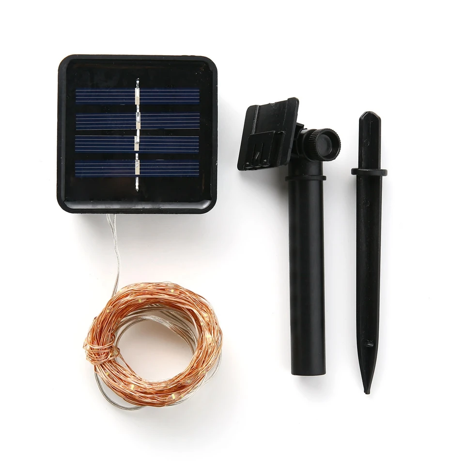 Solar String Fairy Lights 12m  - Outdoor Power For Christmas Lights ulasan dan harga