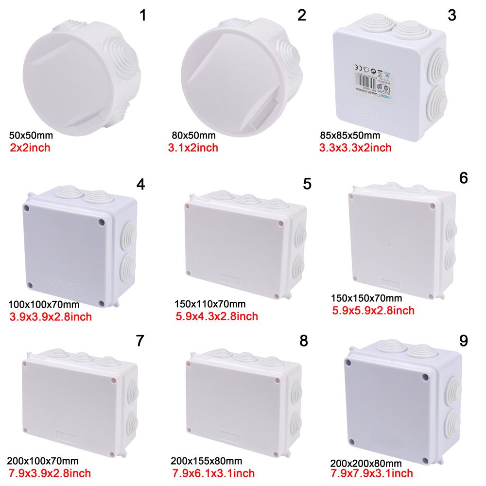 Outdoor Connection Cable Branc - Outdoor Power Cable Junction Box ulasan dan harga