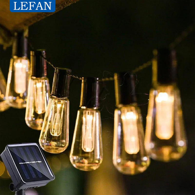 Solar Powered Led Outdoor Stri - Outdoor Power For Christmas Lights ulasan dan harga