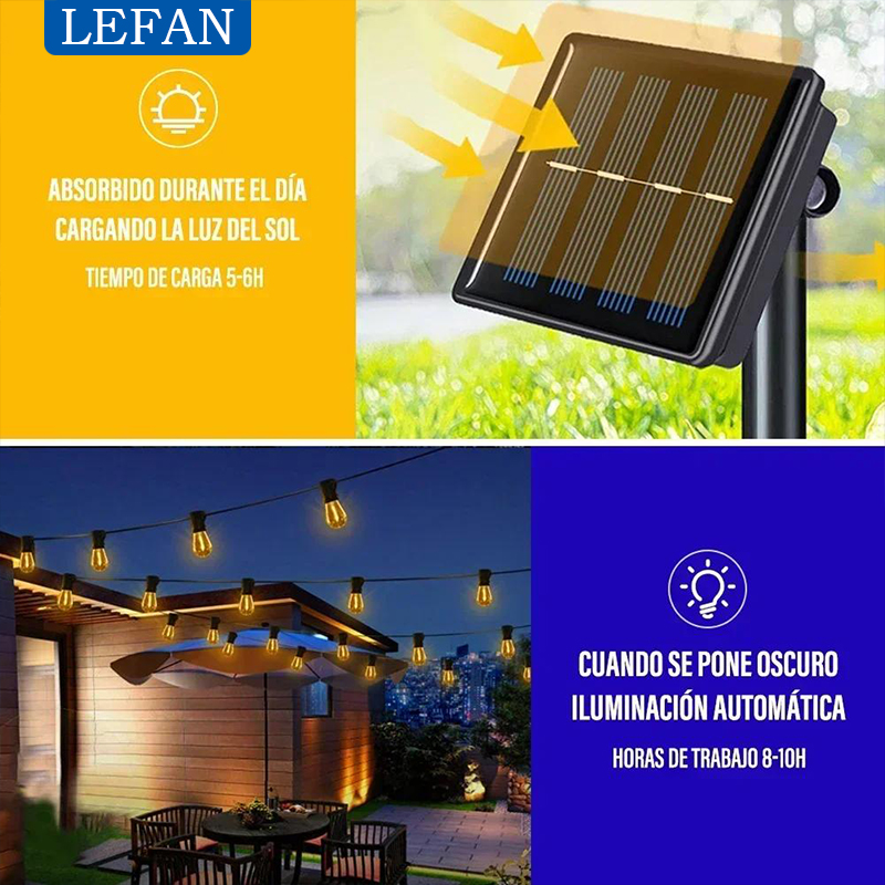 Solar Powered Led Outdoor Stri - Outdoor Power For Christmas Lights ulasan dan harga