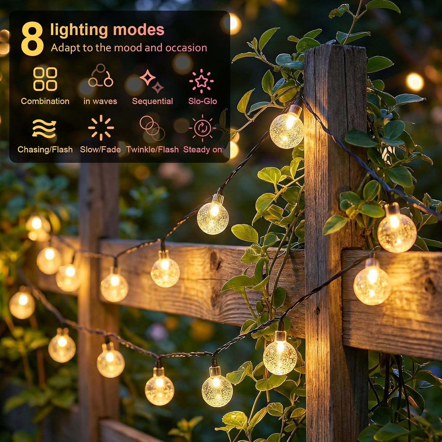 Solar String Lights Outdoor LE - Outdoor Power For Christmas Lights ulasan dan harga