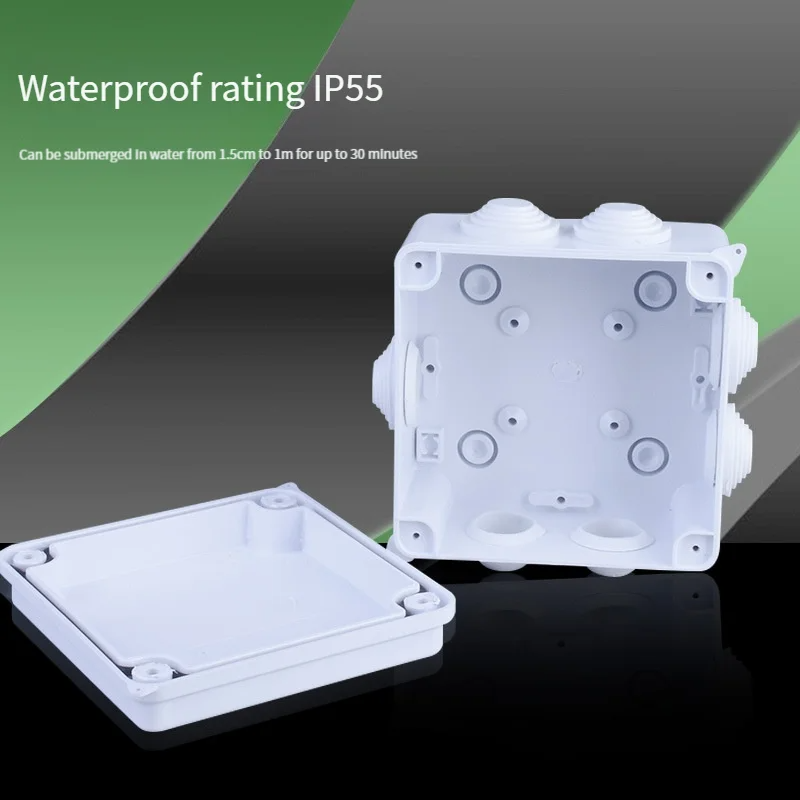 85 * 85 * 50 Outdoor Ip55 Plas - Outdoor Power Cable Junction Box ulasan dan harga