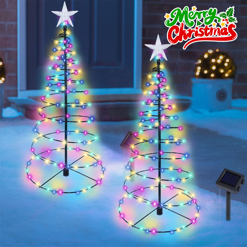 Solar Powered Christmas Tree L - Outdoor Power For Christmas Lights ulasan dan harga