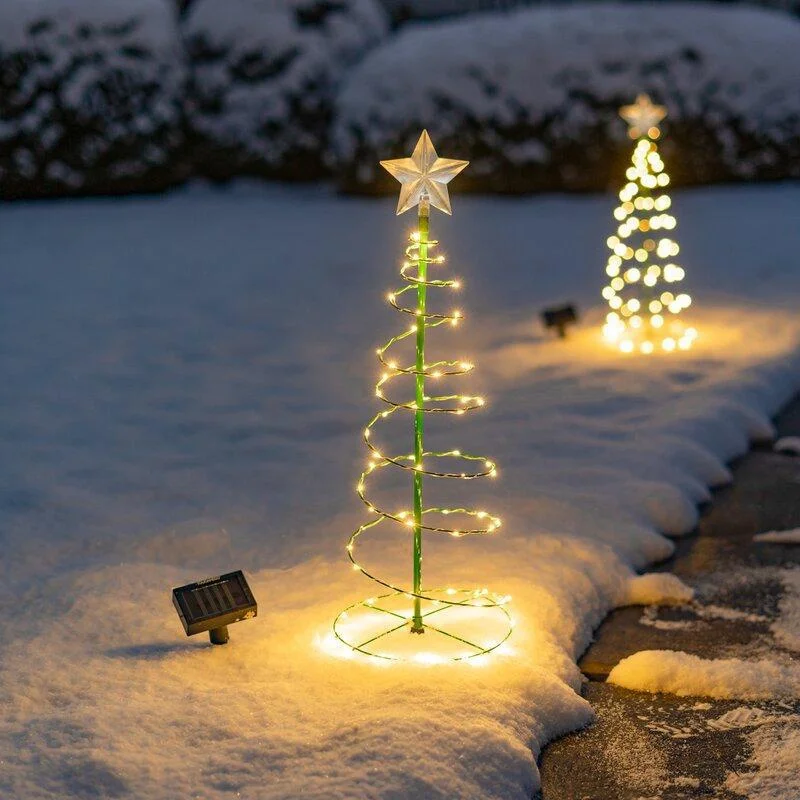 Solar Powered Christmas Tree L - Outdoor Power For Christmas Lights ulasan dan harga