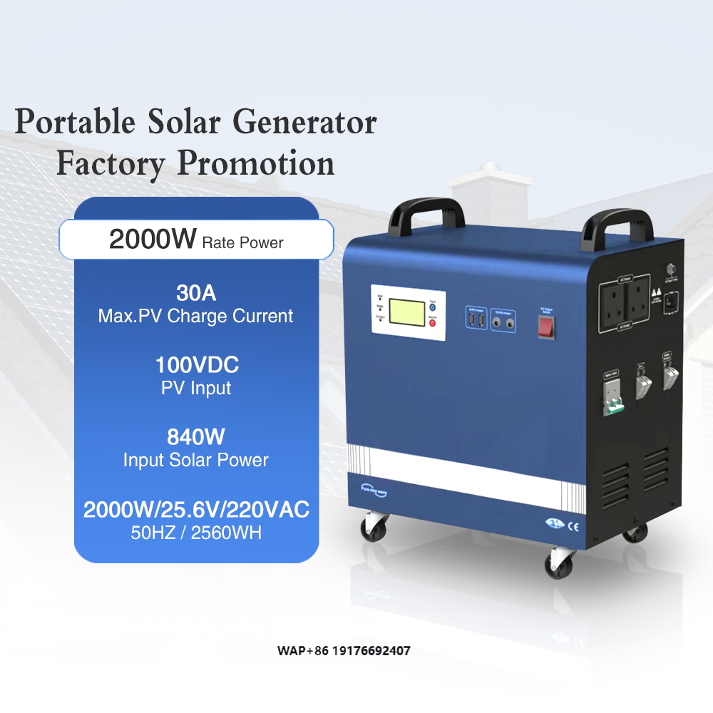 2kwPower Solar Generator 100Ah - Outdoor Power Products ulasan dan harga
