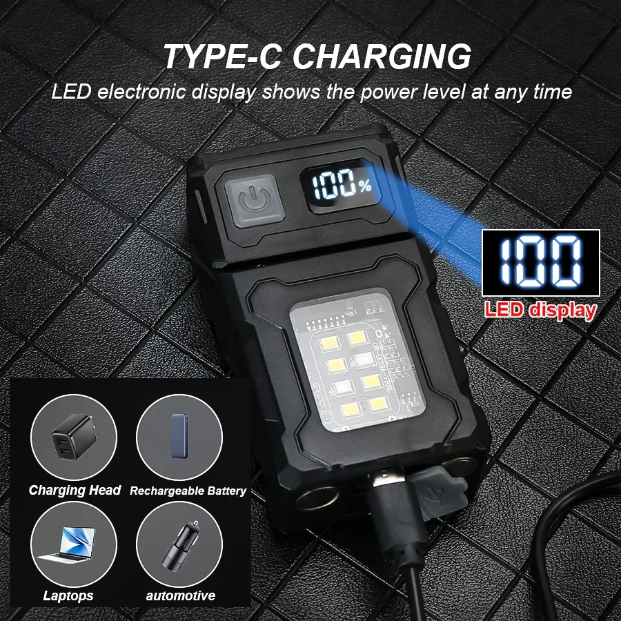 LED Magnetic Work Light Portab - Outdoor Power Repair ulasan dan harga