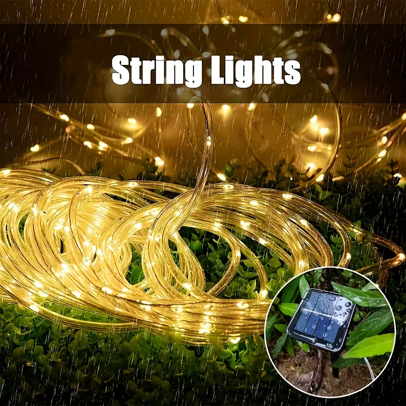 Solar Powered LED Tubes for Ou - Outdoor Power For Christmas Lights ulasan dan harga