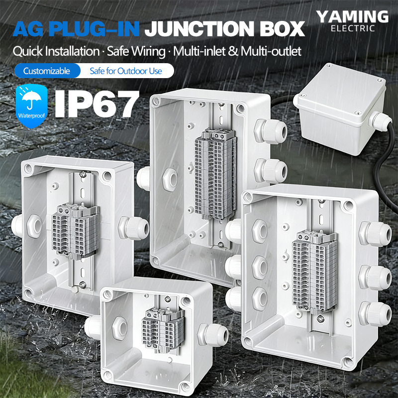 Waterproof Junction Box With P - Outdoor Power Cable Junction Box ulasan dan harga