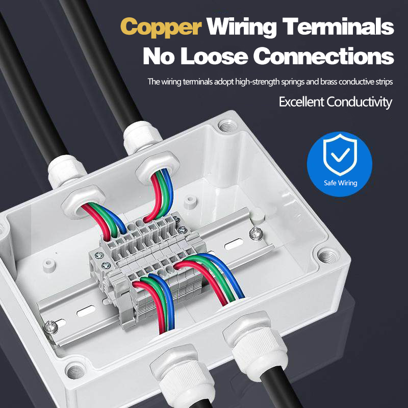 Waterproof Junction Box With P - Outdoor Power Cable Junction Box ulasan dan harga